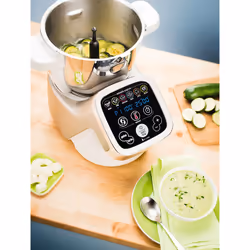 Moulinex Cuisine Companion robot de cuisine 1550 W 4,5 L Argent, Blanc - Vue supplémentaire 13