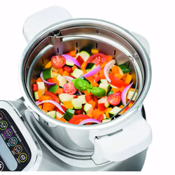 Moulinex Cuisine Companion robot de cuisine 1550 W 4,5 L Argent, Blanc - Vue supplémentaire 9
