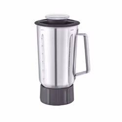 Moulinex XF636DB1, Récipient de blender, Noir, Acier satin, Acier inoxydable, 5 L, QA40, QB40, QA50, QB50, QA51, QA53, QA60,  ...