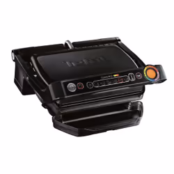 Tefal GC7148, Noir, Acier inoxydable, Rectangulaire, Réseau, 300 x 200 mm, Aluminium