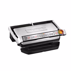Tefal OptiGrill Elite Grill GC722D34 OptiGrill+ XL| inox, Noir, Acier inoxydable, Rectangulaire, Senseur, Grille, 800 cm², 40 ...