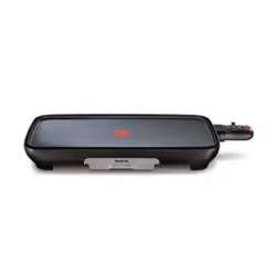 Tefal CB503813, Noir, Argent, Rectangulaire, Rotatif, Plaque, 2000 W