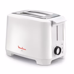 Moulinex LT140111, 2 part(s), Blanc, Boutons, Rotatif, 800 W