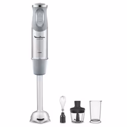 Moulinex Quickchef 0,8 L Mélangeur par immersion 1000 W Gris, Acier inoxydable