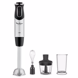 Moulinex DD6558, Mélangeur par immersion, 0,8 L, Fonction d'impulsion, 1000 W, Acier inoxydable, Noir