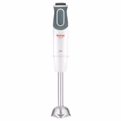 Tefal Optichef HB643138 blender 0,8 L Mélangeur par immersion 800 W Quartz métallisé, Blanc