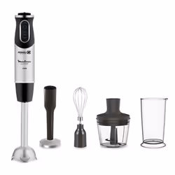 Moulinex Quickchef, Mélangeur par immersion, Pileur de glace, 1000 W, Noir, Acier inoxydable