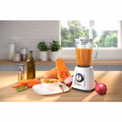 Moulinex LM430 1,75 L Mélangeur de table 800 W Blanc - Vue supplémentaire 4