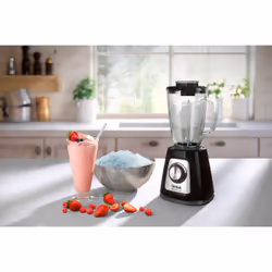 Tefal BlendForce II BL4358 blender 1,25 L Mélangeur de table 800 W Noir, Acier brossé - Vue supplémentaire 7