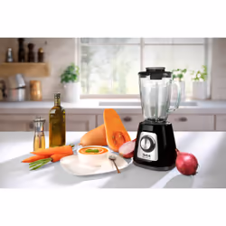 Tefal BlendForce II BL4358 blender 1,25 L Mélangeur de table 800 W Noir, Acier brossé - Vue supplémentaire 8