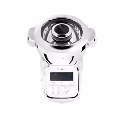 Moulinex HF908 1550 W 4,5 L Acier inoxydable, Blanc