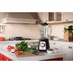 Tefal BlendForce II BL4388 blender 1,25 L Mélangeur de table 800 W Noir, Acier brossé - Vue supplémentaire 13