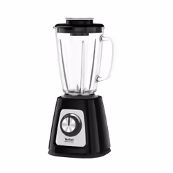 Tefal BlendForce II BL4388 blender 1,25 L Mélangeur de table 800 W Noir, Acier brossé