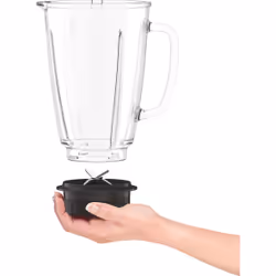 Tefal BlendForce II BL4388 blender 1,25 L Mélangeur de table 800 W Noir, Acier brossé - Vue supplémentaire 7