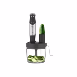 Moulinex Quickchef 0,8 L Mélangeur par immersion 1000 W Noir, Acier inoxydable