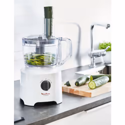 Moulinex FP246110 robot de cuisine 700 W 2,4 L Blanc - Vue supplémentaire 14