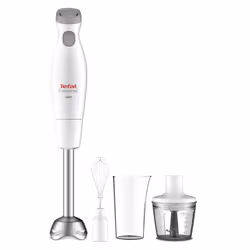 Tefal HB4531, Mélangeur par immersion, 0,8 L, 450 W, Acier inoxydable, Blanc