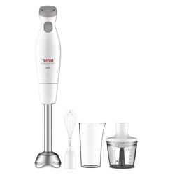 Tefal HB4531 blender 0,8 L Mélangeur par immersion 450 W Acier inoxydable, Blanc