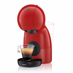 Krups Piccolo XS KP1A05, Cafetière à dosette, 0,8 L, Capsule de café, 1600 W, Rouge