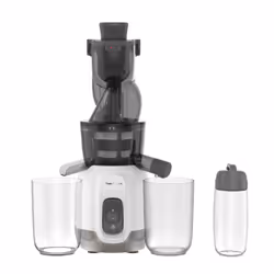 Moulinex Ultra Juice, Centrifugeuse lente, Gris, Noir, 8,5 cm, Chine, Plastique