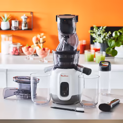 Moulinex Ultra Juice Centrifugeuse lente 200 W Gris - Vue supplémentaire 8
