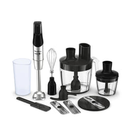 Moulinex INFINYFORCE PRO DD95JD10 blender 0,8 L Mélangeur par immersion 1200 W Noir, Acier inoxydable