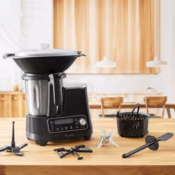 Moulinex ClickChef robot de cuisine 1400 W 3,6 L Noir Balances intégrées - Vue supplémentaire 11