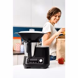 Moulinex ClickChef robot de cuisine 1400 W 3,6 L Noir Balances intégrées - Vue supplémentaire 15
