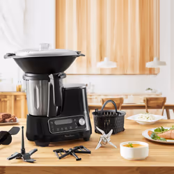 Moulinex ClickChef robot de cuisine 1400 W 3,6 L Noir Balances intégrées - Vue supplémentaire 17