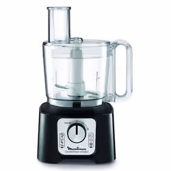 Moulinex Double Force compact, Mélangeur de table, 3 L, Fonction d'impulsion, 800 W, Noir