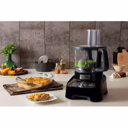 Moulinex FP821811 robot de cuisine 1000 W 3 L Noir - Vue supplémentaire 5