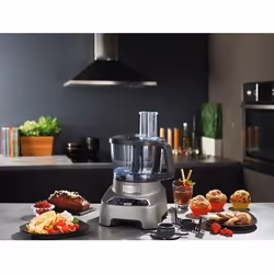 Moulinex FP827E10 robot de cuisine 1000 W 3 L Gris - Vue supplémentaire 4