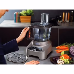 Moulinex FP827E10 robot de cuisine 1000 W 3 L Gris - Vue supplémentaire 6