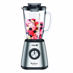Moulinex LM439D10 blender 1,25 L Mélangeur de table 800 W Acier inoxydable