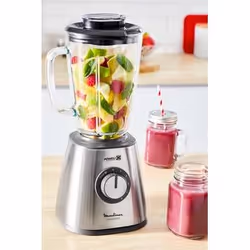 Moulinex LM439D10 blender 1,25 L Mélangeur de table 800 W Acier inoxydable - Vue supplémentaire 6