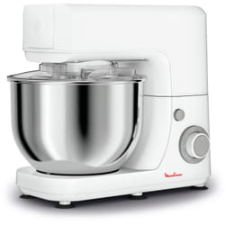 Moulinex Impastatrice Masterchef Essential robot de cuisine 800 W 4,8 L Blanc, Gris