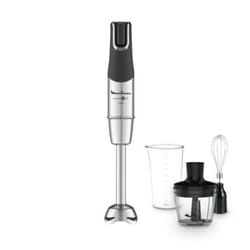 Moulinex InfinyForce Pro 0,8 L Mélangeur par immersion 1200 W Noir, Titane