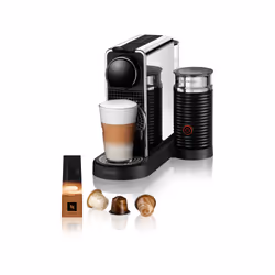 Krups NES CITIZ PLATINUM & MILK XN630D10, Cafetière à dosette, 1 L, Capsule de café, 1260 W, Acier inoxydable