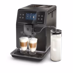 WMF Perfection 890L, Machine à café 2-en-1, 0,89 L, Café en grains, Café moulu, Broyeur intégré, Noir, Acier inoxydable