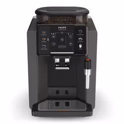 Krups Sensation EA9108, Machine à expresso, 1,7 L, Café en grains, Broyeur intégré, 1450 W, Gris, Noir
