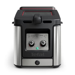 Tefal Clear Duo FR600D Unique 0,65 L Autonome 2000 W Friteuse Noir, Acier inoxydable