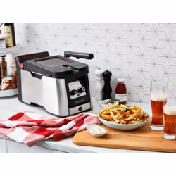 Tefal Clear Duo FR600D Friteuse à air chaud 0,65L 2000W Noir, Inox - Vue supplémentaire 4