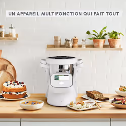 Moulinex i-Companion Touch robot de cuisine 1550 W 4,5 L Blanc - Vue supplémentaire 4