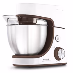 Krups KA51K1, 4,6 L, Marron, Blanc, Boutons, Rotatif, 1,8 kg, 0,8 kg, Acier inoxydable