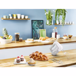 Moulinex PowerMix HM450 Batteur à main 450 W Gris, Blanc - Vue supplémentaire 5