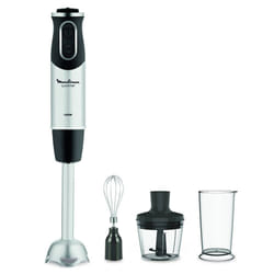 Moulinex DD6A5810 blender 0,8 L Mélangeur par immersion 1000 W Noir, Acier inoxydable