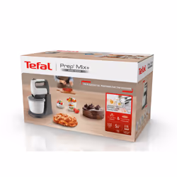 Tefal Prep'Mix+ HT464138 mixeur Robot mixer 500 W Gris, Blanc - Vue supplémentaire 6