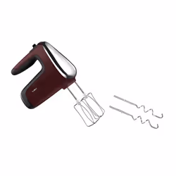 Tefal Powermix Silence HT6525, Batteur à main, Rouge, Mélange, Chine, Métal, 500 W