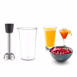 Tefal Powermix Silence HT6525 Batteur à main 500 W Rouge