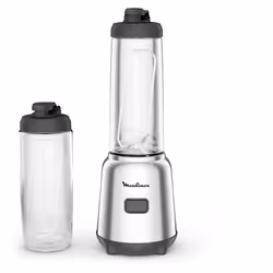 Moulinex Mix & Move, Mélangeur de table, 0,8 L, 300 W, Acier inoxydable